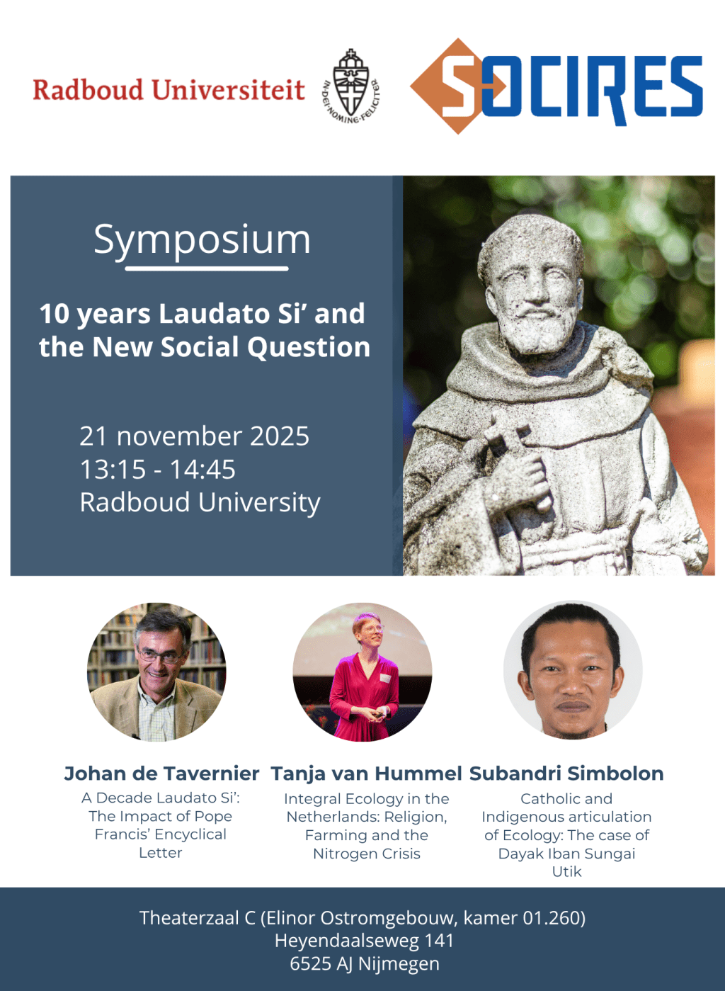 Symposium: 10 jaar Laudato&nbsp;Si’